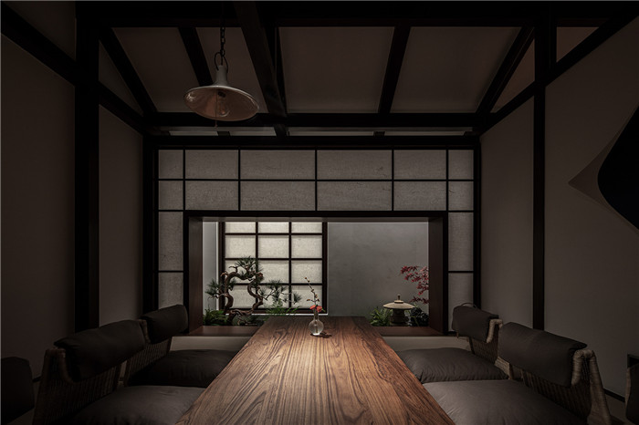 鄭州茶室裝修公司推薦東方禪意茶室裝修設計方案