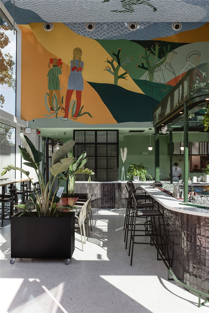 鄭州餐廳裝修公司分享國外藝術(shù)餐廳裝修設(shè)計(jì)方案